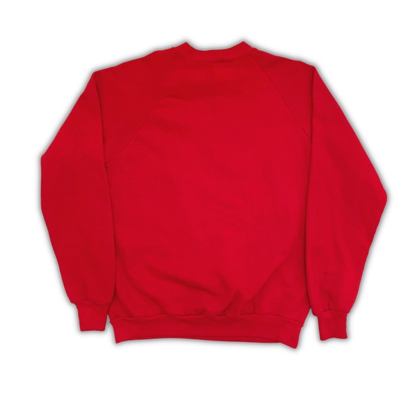 Vintage Jerzees Looney Tunes Christmas Tasmanian Devil Santa Chimney Men Sz XL - Picture 5 of 5